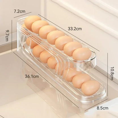 Automatic Rolling Egg Dispenser — Grab One Egg, The Next One Rolls Up