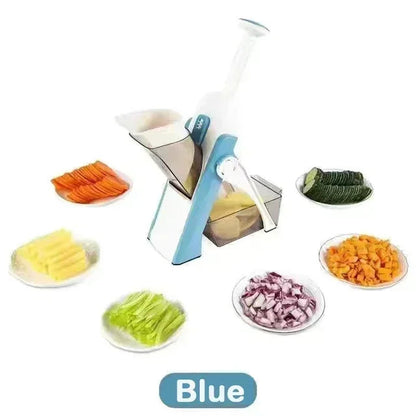 5-in-1 Adjustable Mandolin Slicer — Slice Smarter, Not Harder