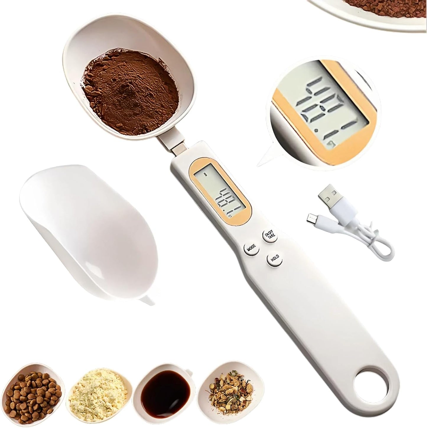 Digital Kitchen Spoon Scale — Nail Every Recipe with Pinpoint Accuracy