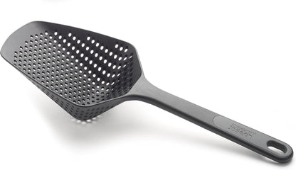 Scoop Colander Spoon — Strain, Scoop & Serve Pasta, Drain Straight from the Pan