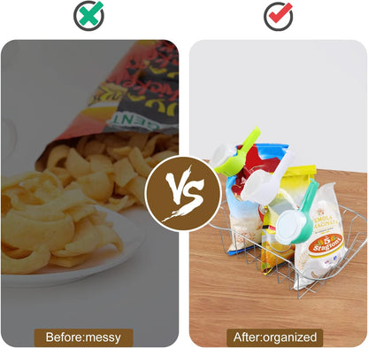 Snack Bag Sealing Clips — No More Stale Chips