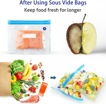 Reusable Vacuum Sealer Bags — Keep Food Fresh Longer Without the Single Use Waste