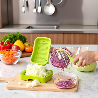 Stainless Steel Cabbage Shredder & Vegetable Slicer
