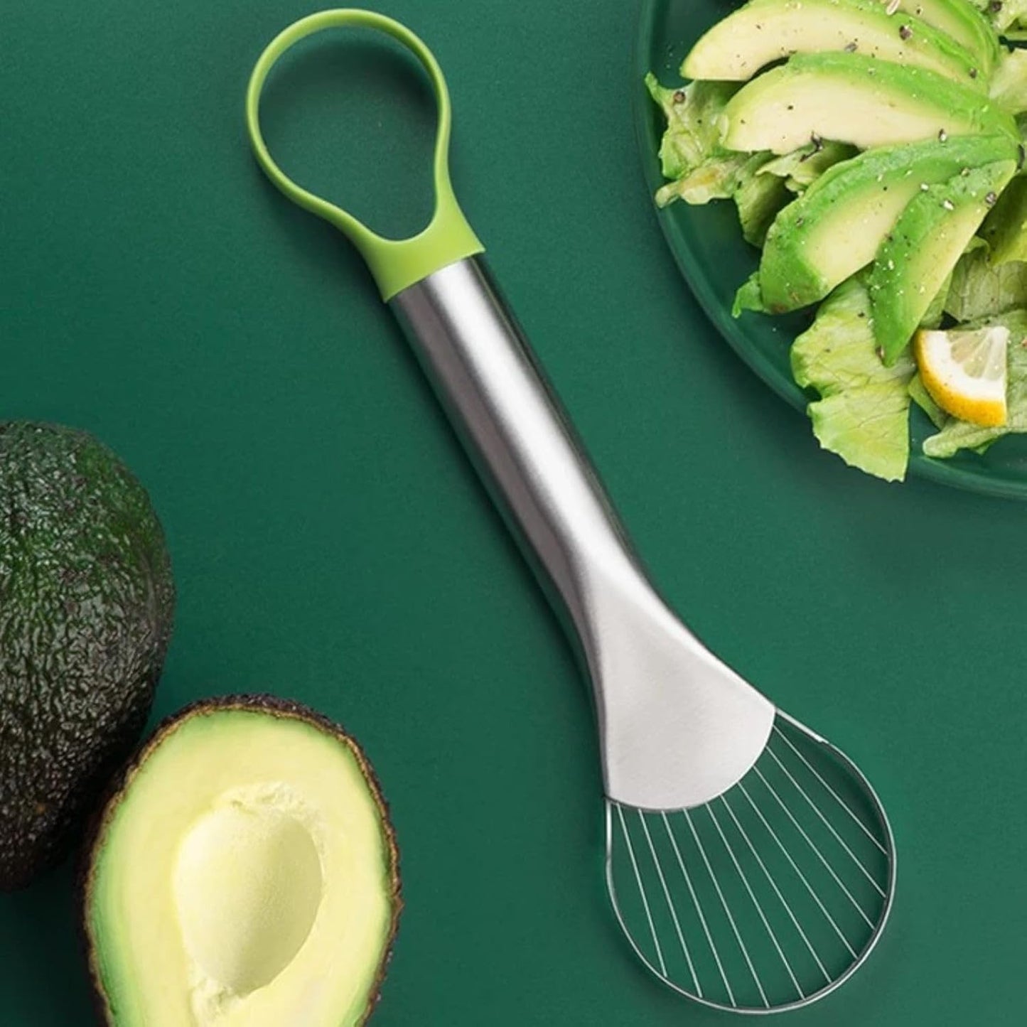 Avocado Slicer Tool — Pit. Slice. Scoop. All in One Tool