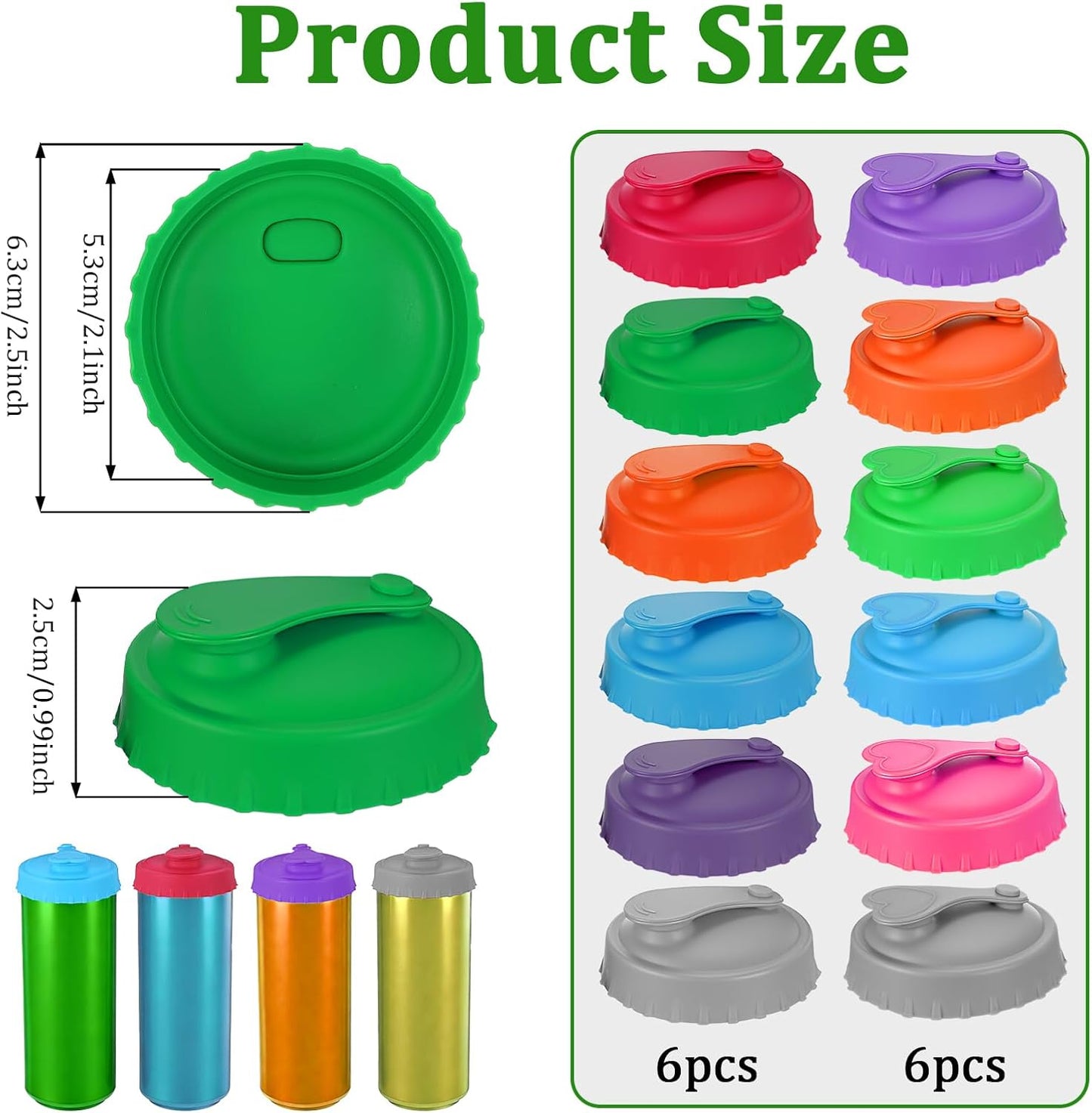 Reusable Silicone Soda Can Covers — Save the Fizz, Skip the Foil