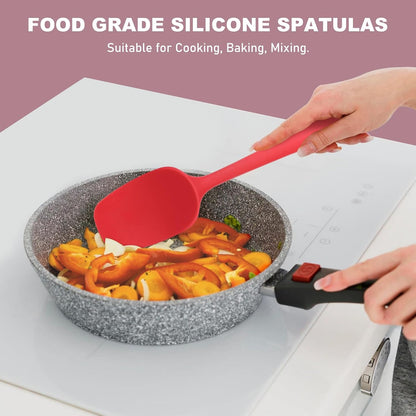 6pc Silicone Spatula Set — One Handy Set for All Your Scraping, Stirring & Spreading