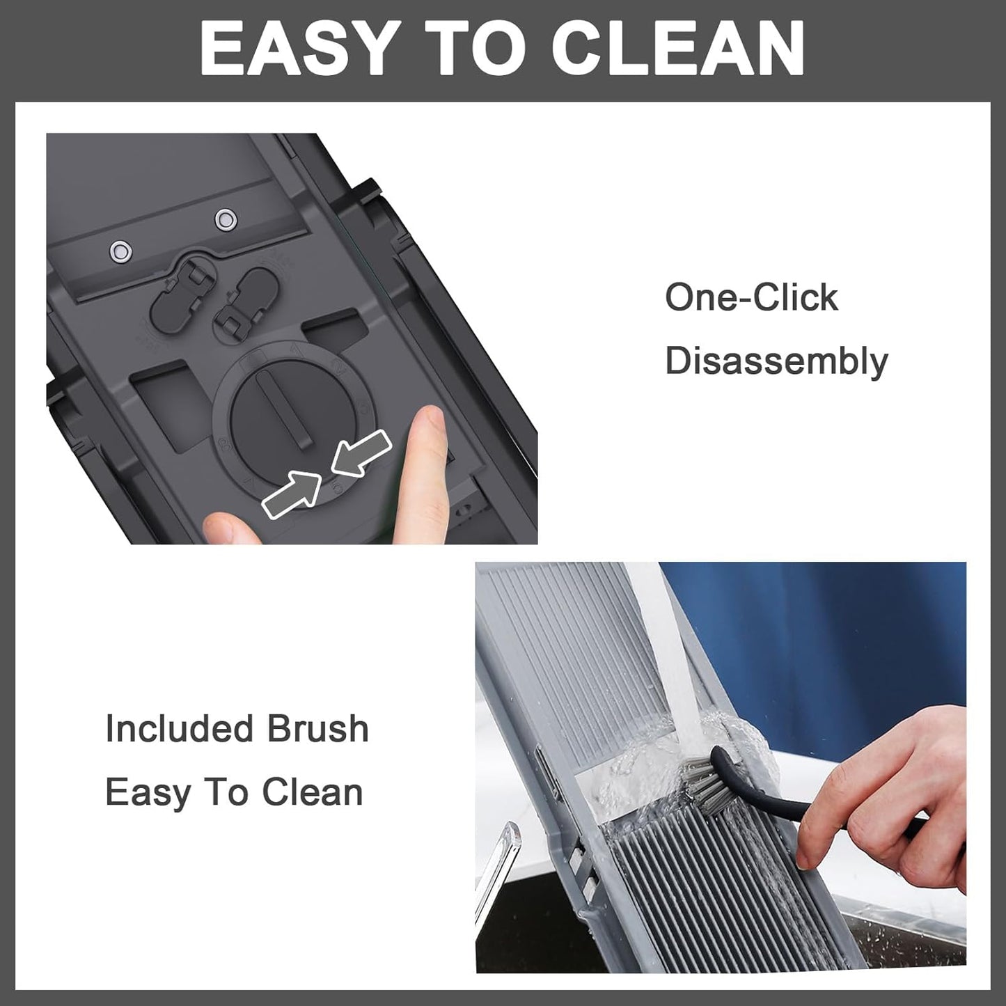 5-in-1 Adjustable Mandolin Slicer — Slice Smarter, Not Harder