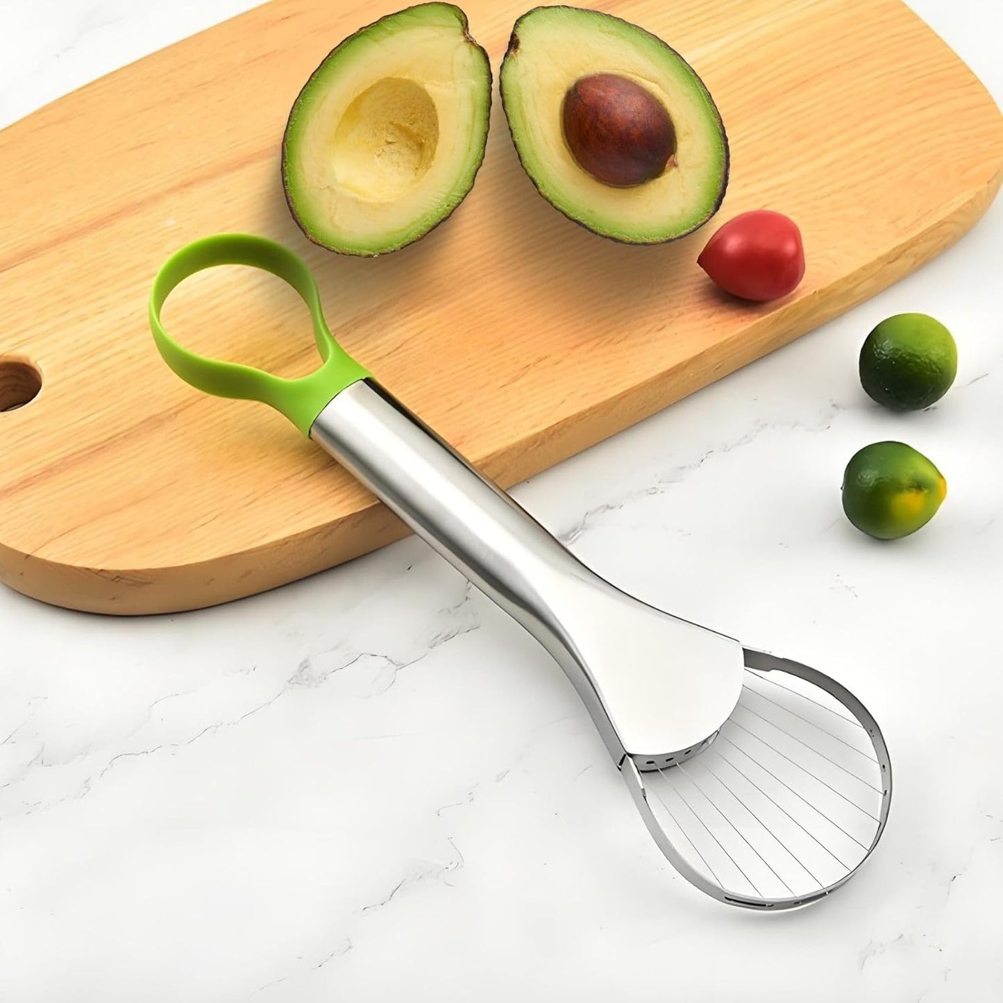 Avocado Slicer Tool — Pit. Slice. Scoop. All in One Tool