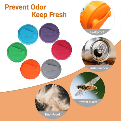 Reusable Silicone Soda Can Covers — Save the Fizz, Skip the Foil