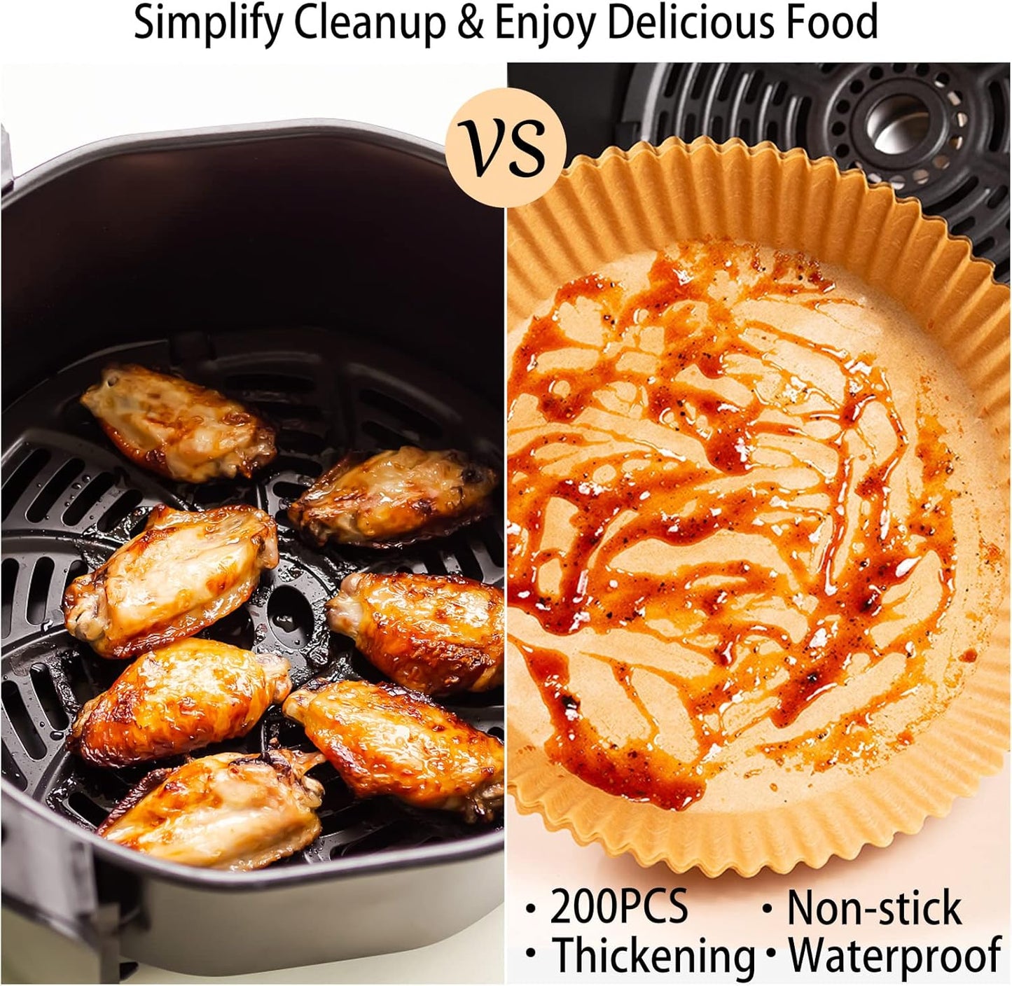 Disposable Air Fryer Liners — Crispy Food, Zero Scrubbing