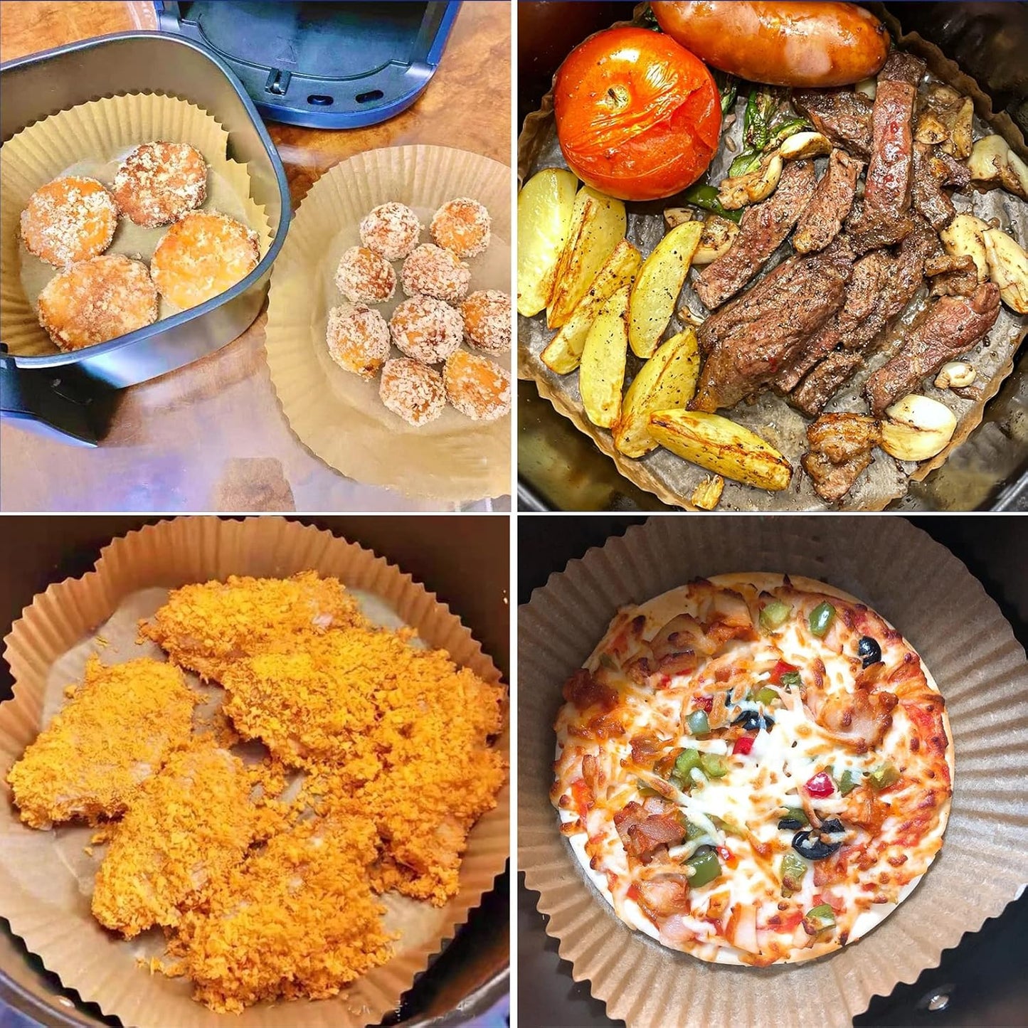 Disposable Air Fryer Liners — Crispy Food, Zero Scrubbing