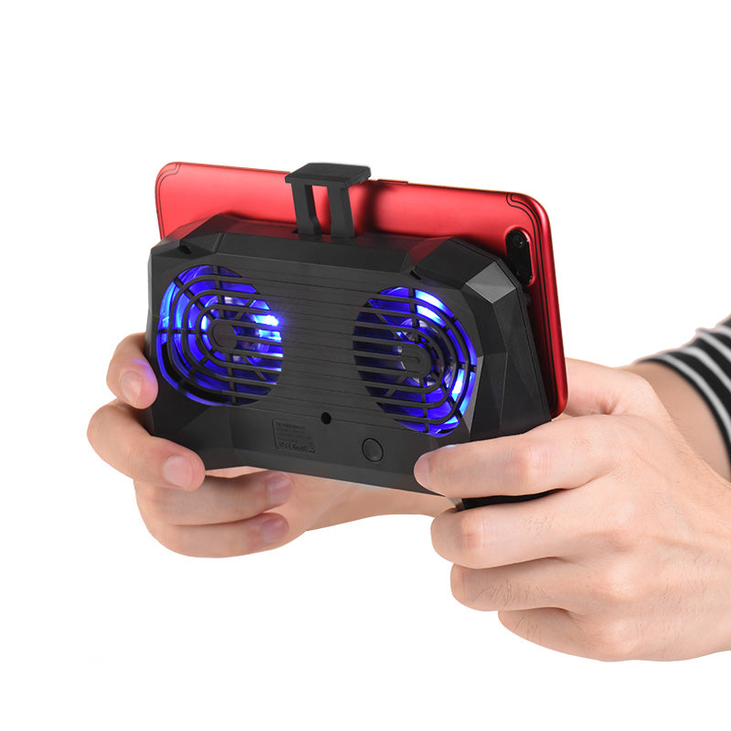 Cooling mobile phone holder and 2000mAh battery