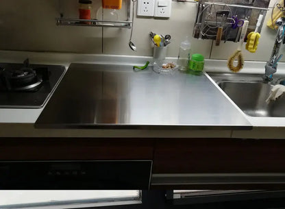 Stainless Steel Cutting Board, No Mess — All on One Board