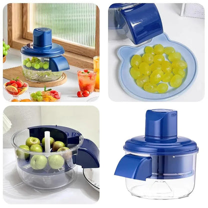 Automatic Fruit & Vegetable Peeler Machine — Fast, Hands Free Peeling for Grapes, Cherry Tomatoes & Garlic