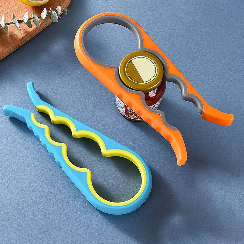 4 in 1 Lid Opener — Open Any Jar, Can, or Bottle Without the Struggle