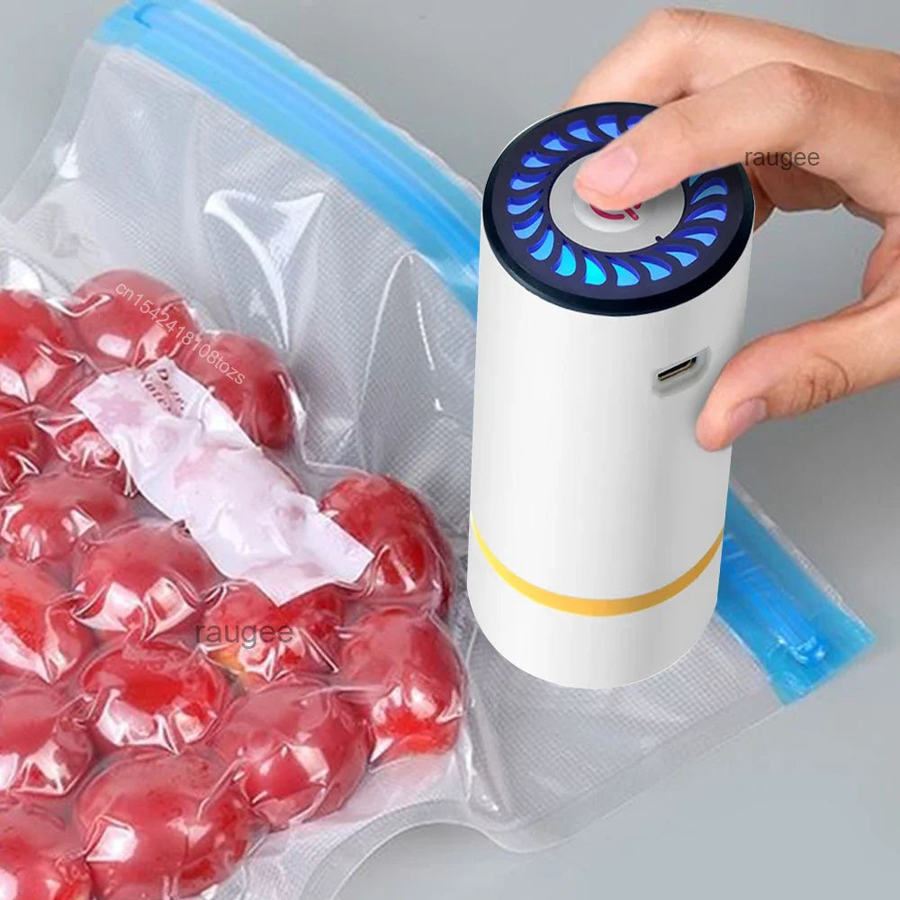 Handheld Vacuum Sealer — Keep Food Fresh Up to 5× Longer, Anywhere