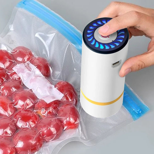 Handheld Vacuum Sealer — Keep Food Fresh Up to 5× Longer, Anywhere