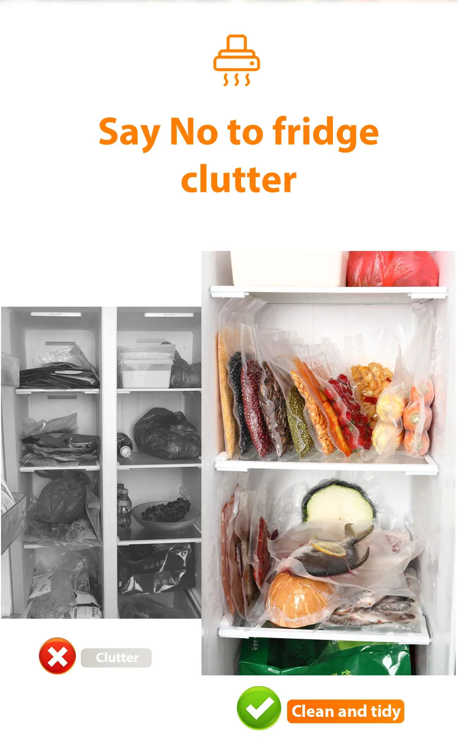 Vacuum Sealer Packaging Machine — Seal Freshness, Save Space