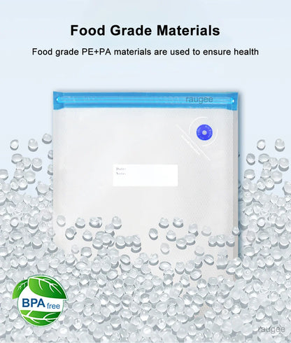 Reusable Vacuum Sealer Bags — Keep Food Fresh Longer Without the Single Use Waste