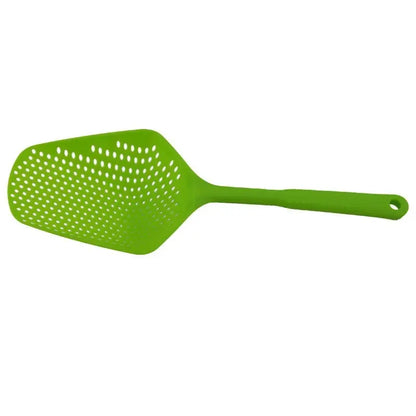Scoop Colander Spoon — Strain, Scoop & Serve Pasta, Drain Straight from the Pan