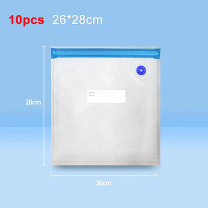 Reusable Vacuum Sealer Bags — Keep Food Fresh Longer Without the Single Use Waste