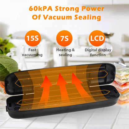 Vacuum Sealer Packaging Machine — Seal Freshness, Save Space
