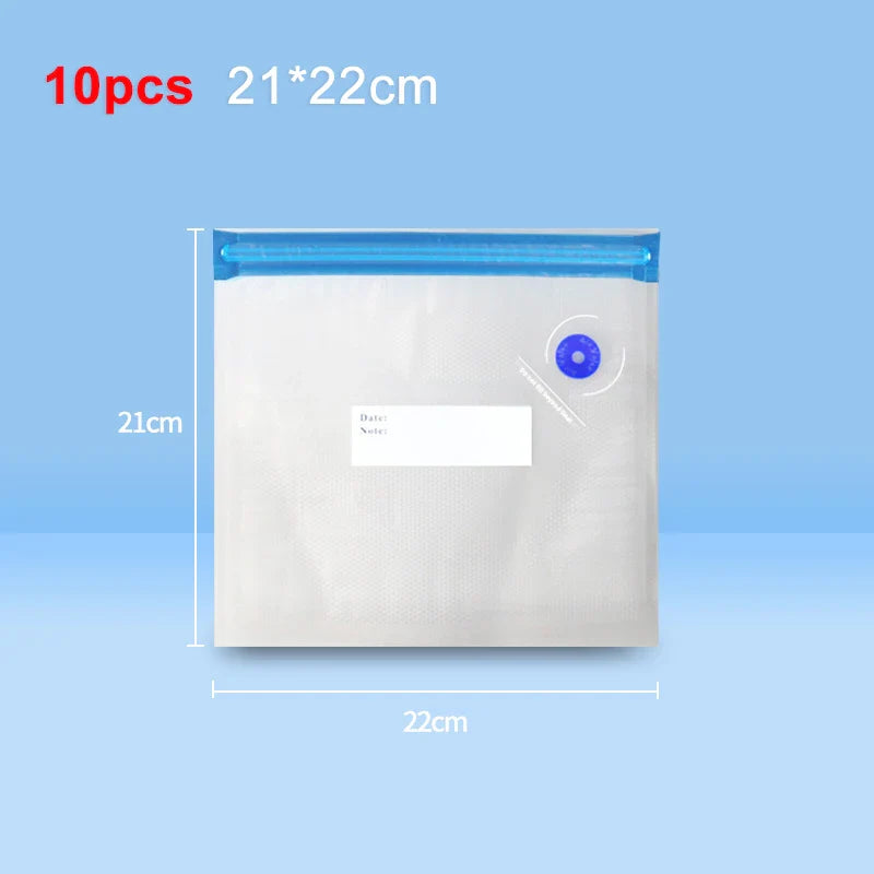 Reusable Vacuum Sealer Bags — Keep Food Fresh Longer Without the Single Use Waste