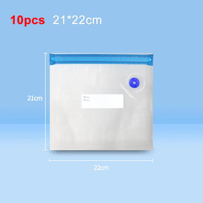 Reusable Vacuum Sealer Bags — Keep Food Fresh Longer Without the Single Use Waste
