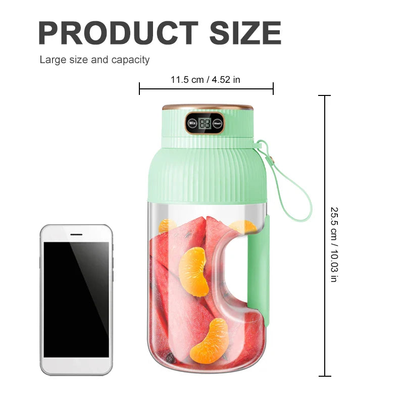 Portable Juicer Blender — Blend, Sip & Go
