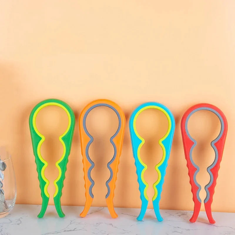 4 in 1 Lid Opener — Open Any Jar, Can, or Bottle Without the Struggle