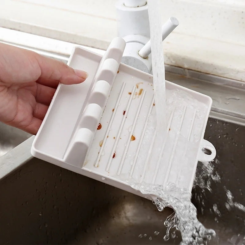 Pot Lid Holder & Utensil Rest — No More Messy Counters While You Cook