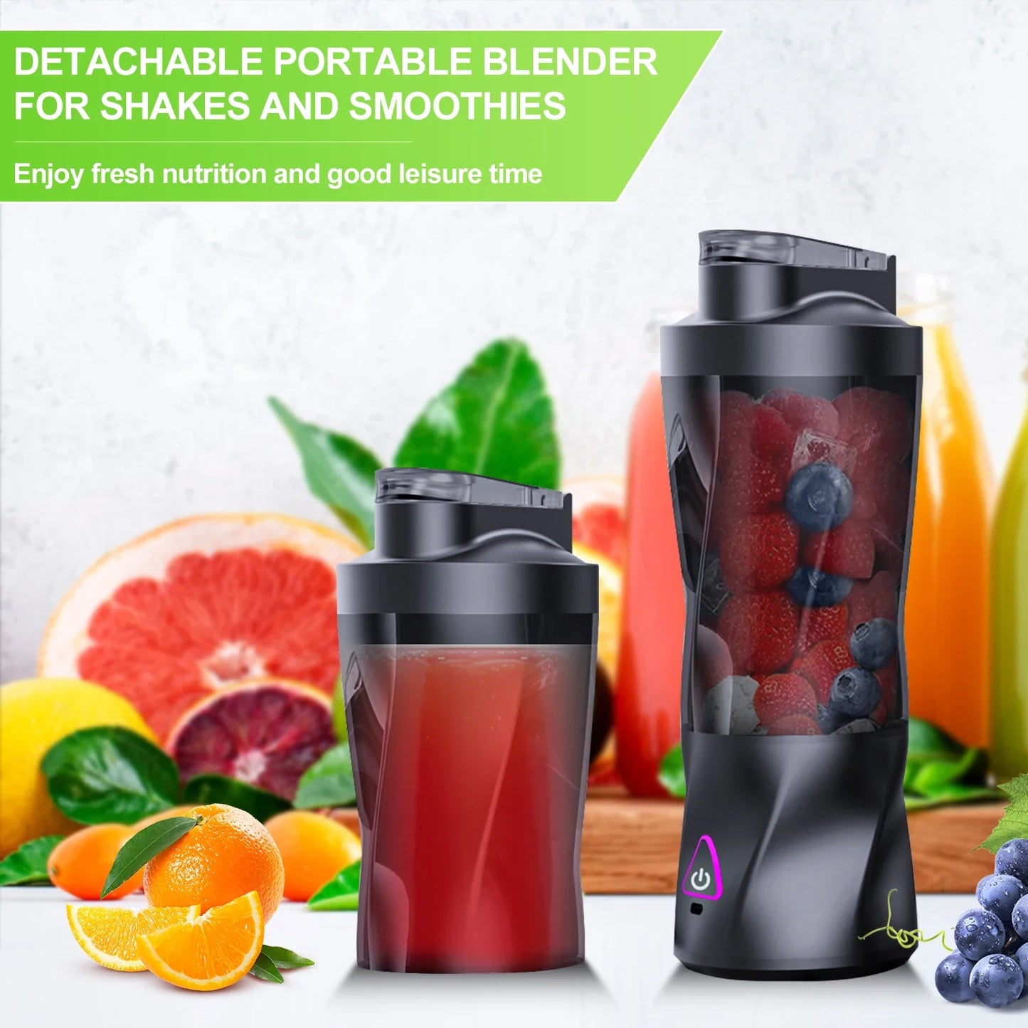 Portable Juicer Blender — Fresh Smoothies Anywhere