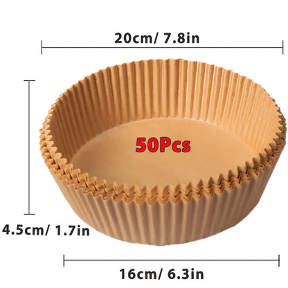 Disposable Air Fryer Liners — Crispy Food, Zero Scrubbing