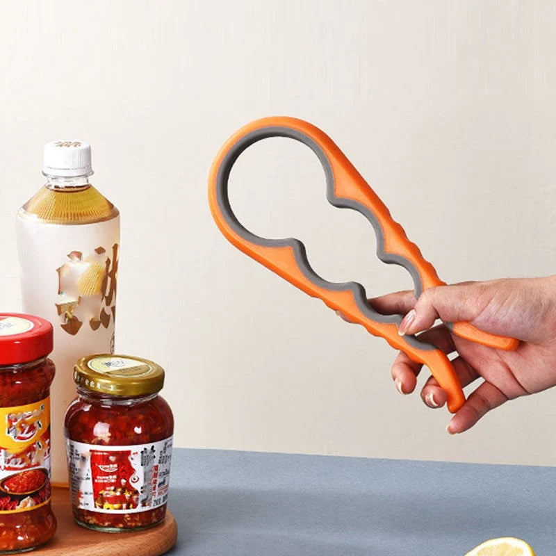 4 in 1 Lid Opener — Open Any Jar, Can, or Bottle Without the Struggle