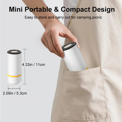 Handheld Vacuum Sealer — Keep Food Fresh Up to 5× Longer, Anywhere