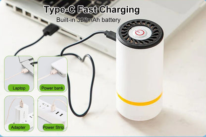 Handheld Vacuum Sealer — Keep Food Fresh Up to 5× Longer, Anywhere