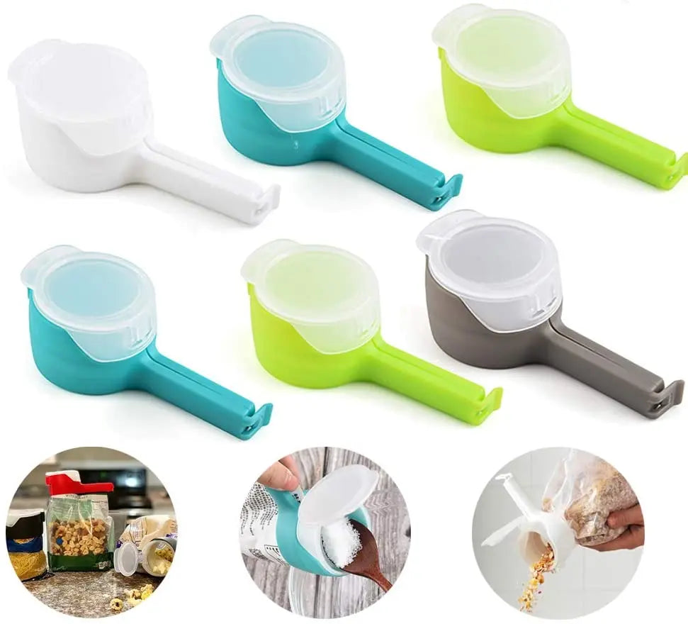 Snack Bag Sealing Clips — No More Stale Chips