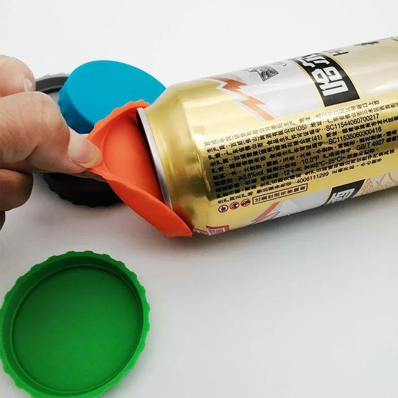 Reusable Silicone Soda Can Covers — Save the Fizz, Skip the Foil