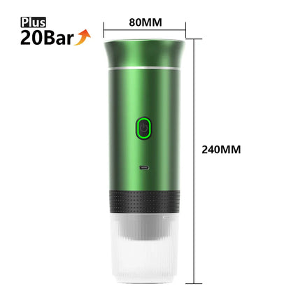 Portable Self Heating Espresso Maker — Real Espresso Anywhere