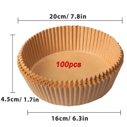 Disposable Air Fryer Liners — Crispy Food, Zero Scrubbing