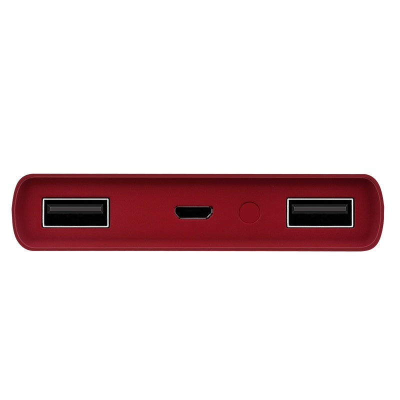 Power bank «B12A Carbon fiber pattern» 13000 mAh dual USB output