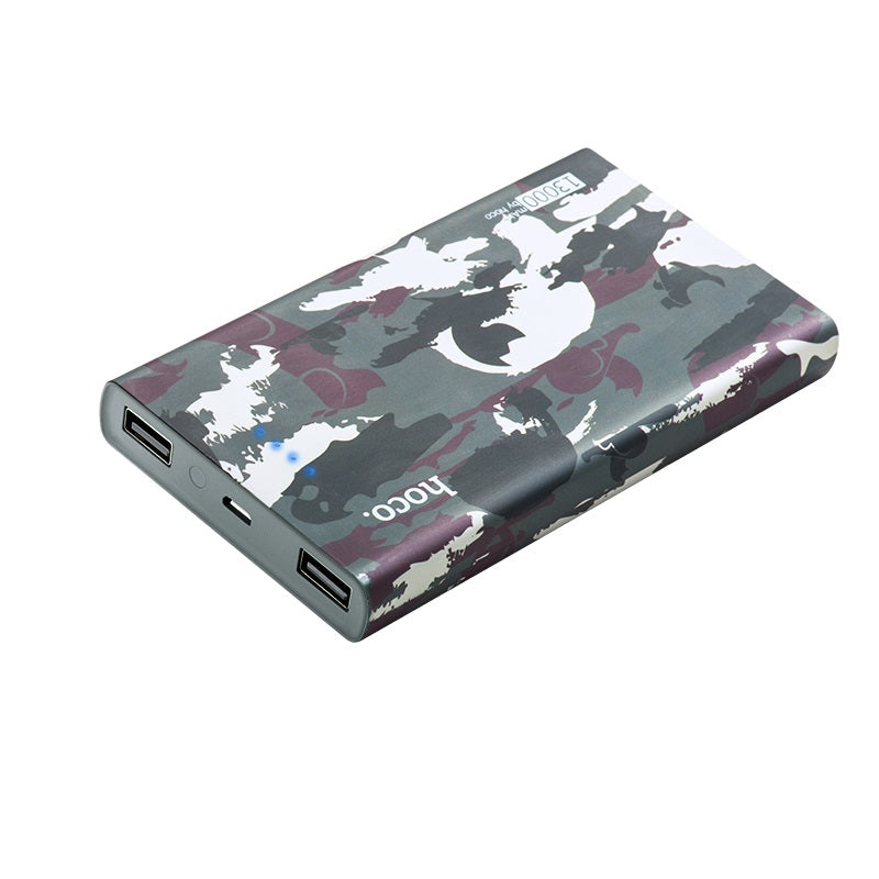 Power bank «B12C Camouflage pattern» 13000 mAh dual USB output