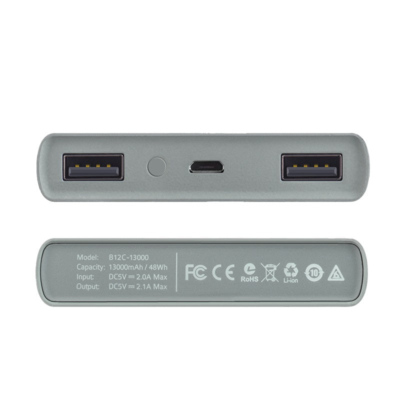 Power bank «B12C Camouflage pattern» 13000 mAh dual USB output