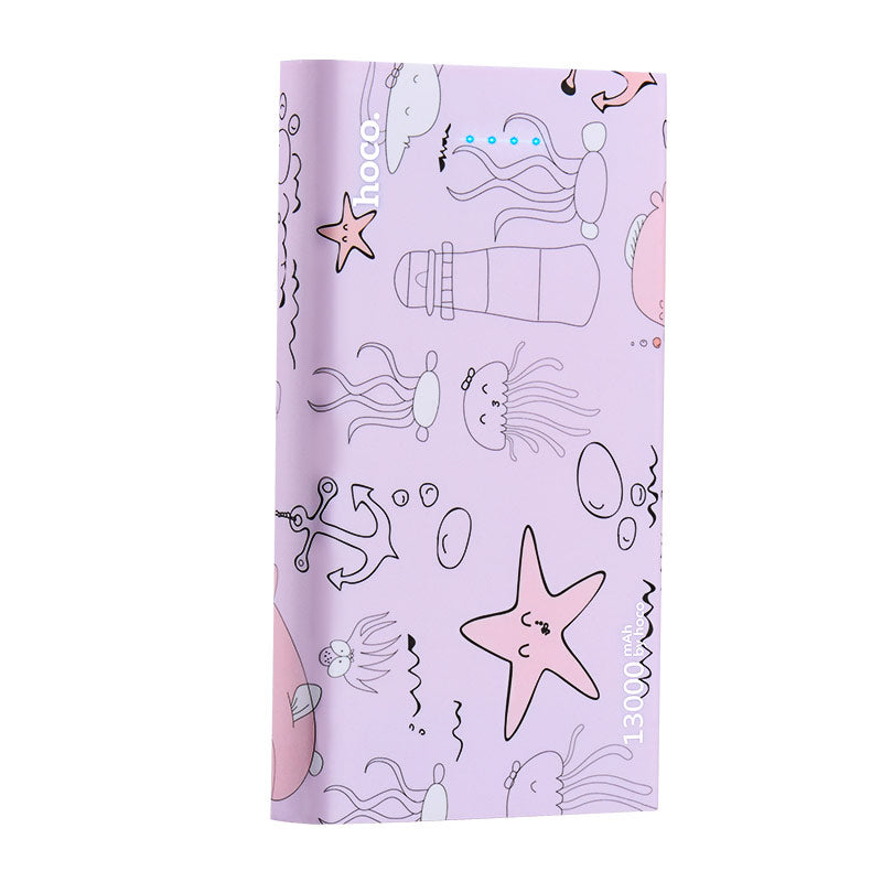 Power bank «B12D Ocean pattern» 13000 mAh dual USB output