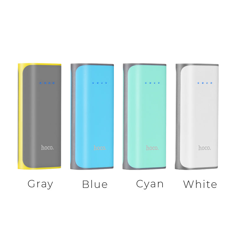 Power bank «B21-5200 Tiny Concave» 5200 mAh power indicator