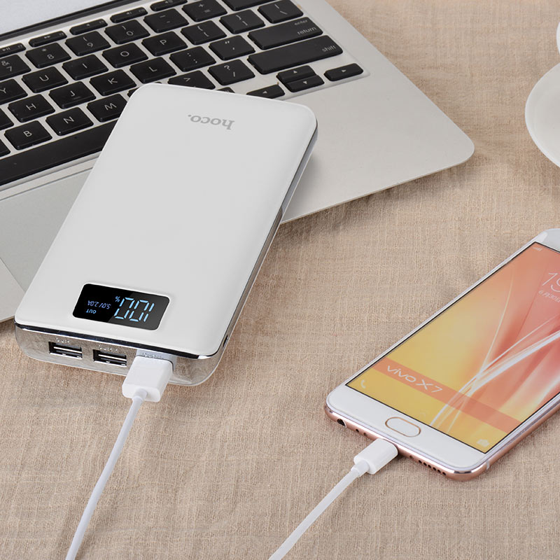 Power bank «B23B Flowed» 20000 mAh triple USB output