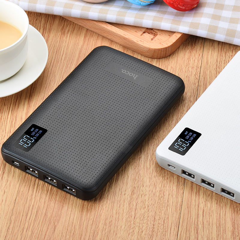 Power bank «B24 Pawker» 30000 mAh triple USB output