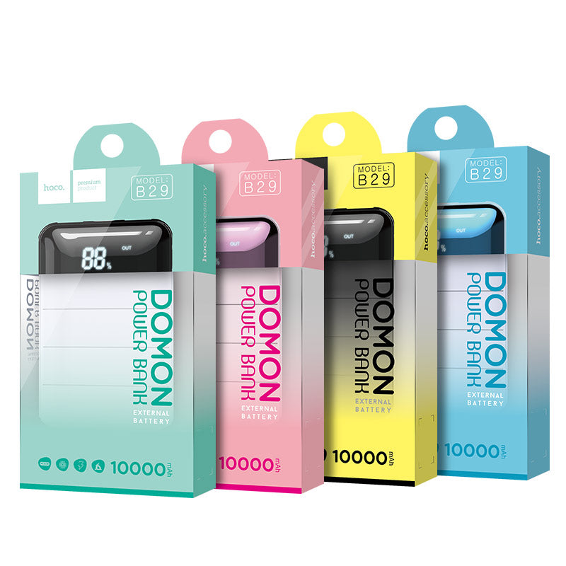Power bank «B29-10000 Domon» 10000 mAh LED power indicator