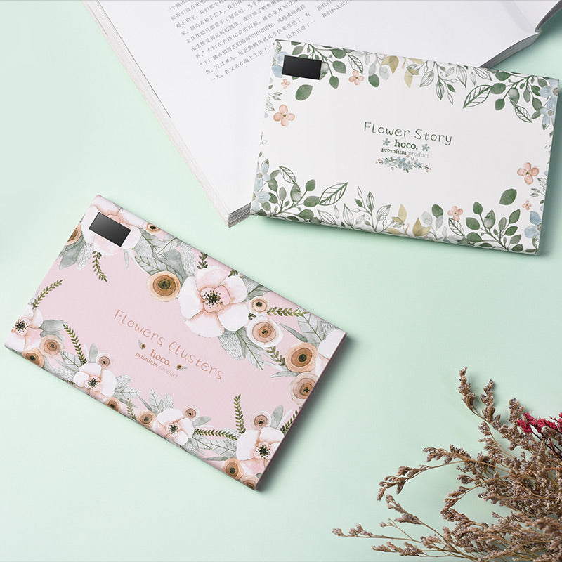 Power bank «B33-20000 Flower story» 20000mAh with LED display