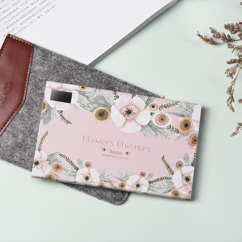 Power bank «B33-20000 Flower story» 20000mAh with LED display